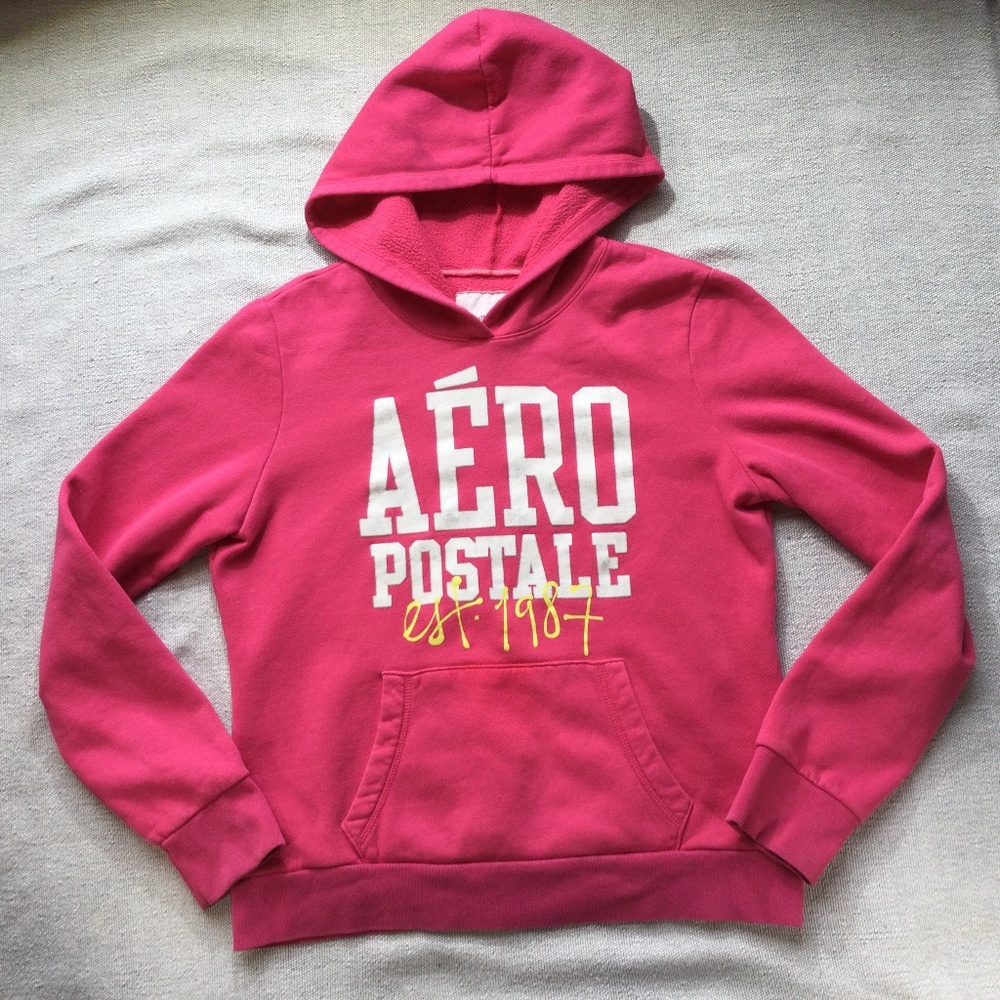 3 for $30 Aeropostale pink kangaroo hoodie size XL